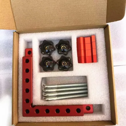 90 Degree Woodworking Corner Clamps & Right Angle Ruler