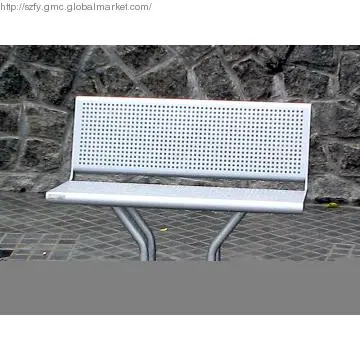City Bench, Public Metal Seat