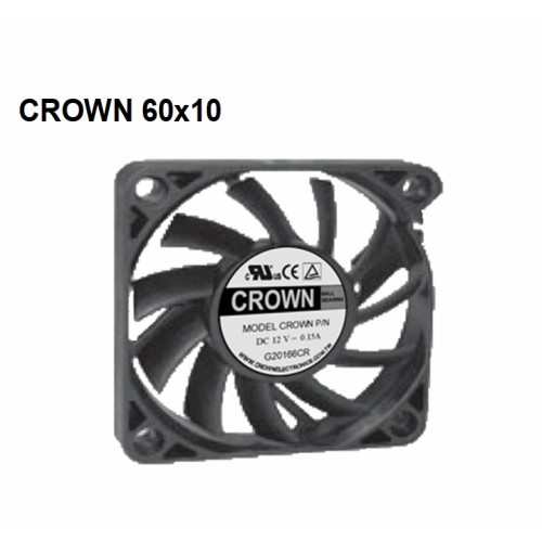 60x10 Server DC Fan A6 Heizung