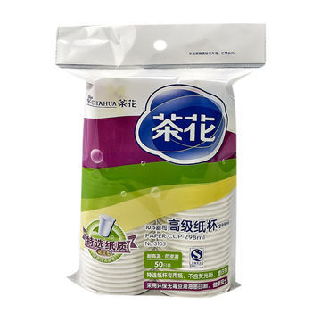 Disposable plastic cup, PP material, for picnic and buffet use, 235ml