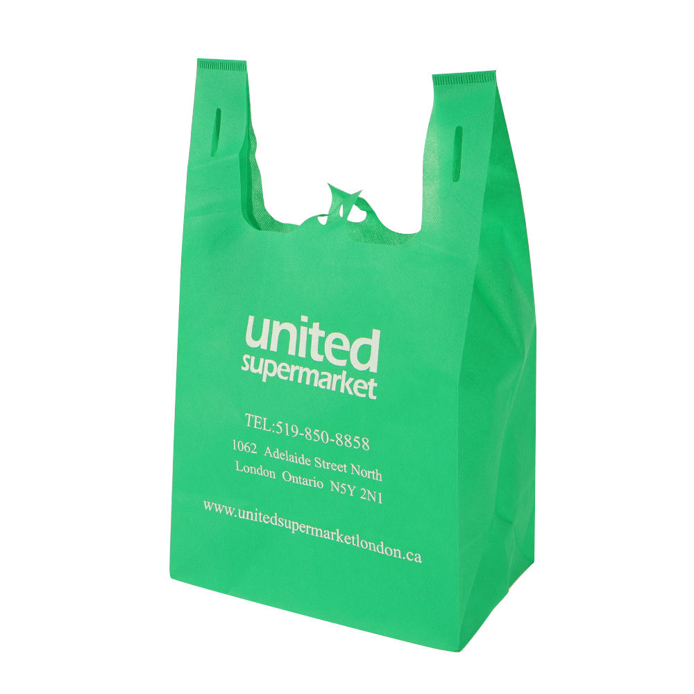 Tote Non Woven Vest T Shirt Bag