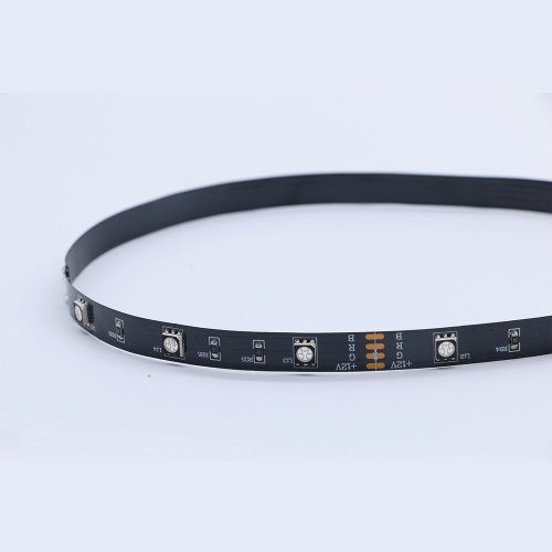 IP65 smd5050 30leds / m PCB negro iluminación de tira llevada