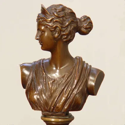 Classic Design Bronze Aphrodite Bust Sculpture