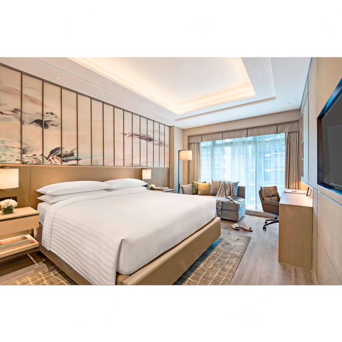 Conjuntos de móveis de quarto de hotel personalizáveis ​​de cinco estrelas