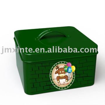metal Christmas box
