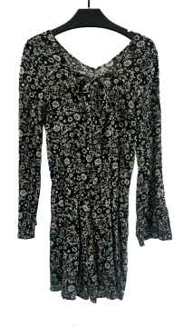 V-neck Vintage Dress For Women