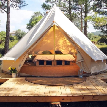 Luxury Outdoor Safari Glamping Tents in Oxford - 3M to 6M Yurt Bell Tents for Family Camping