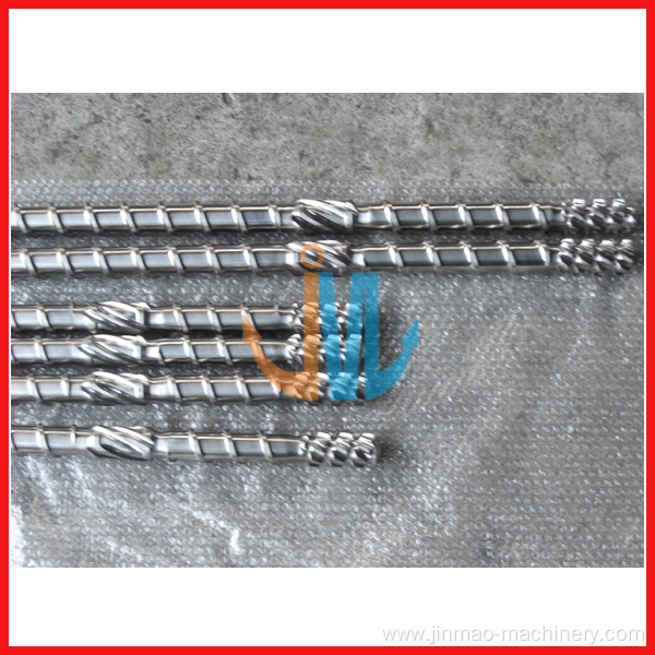Single screw and barrel for HDPE blown film machine