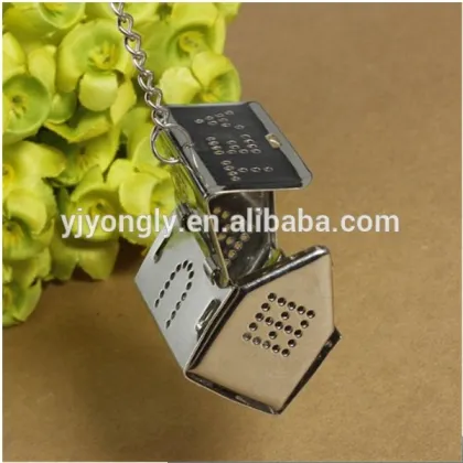 House Shaped stainless steel mini tea infuser tea ball tea strainer