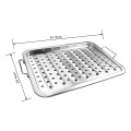 Professional-Grade Stainless Steel BBQ Grill Basket