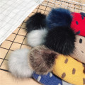 Caldo cappello invernale lavorato a maglia con pile per bambini