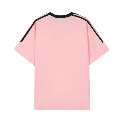 Custom Striped T-Shirts S-3XL 240 Gsm