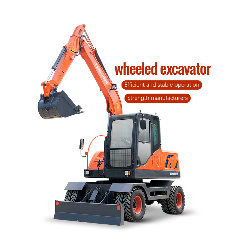 Excavador de ruedas de alta coincidencia de 90W-9T