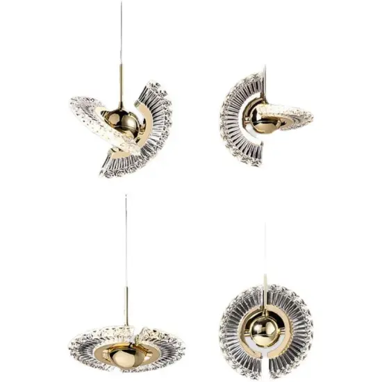 INSHINE Glass With Well Brass Wall Lamp