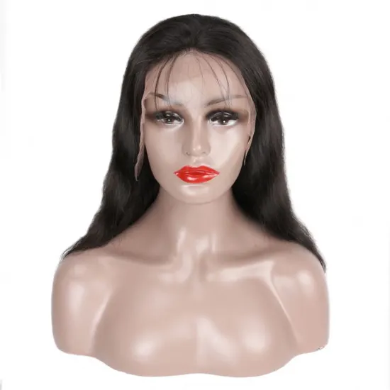 Unprocessed Brazilian Human Hair  Lace Wig OEM Vendors Water Wave Virgin Cuticle Aligned  Swiss Lace 100% Human Hair Wig