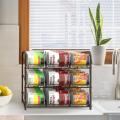 Tabletop Canned Food Storage Dispenser for Kitchen