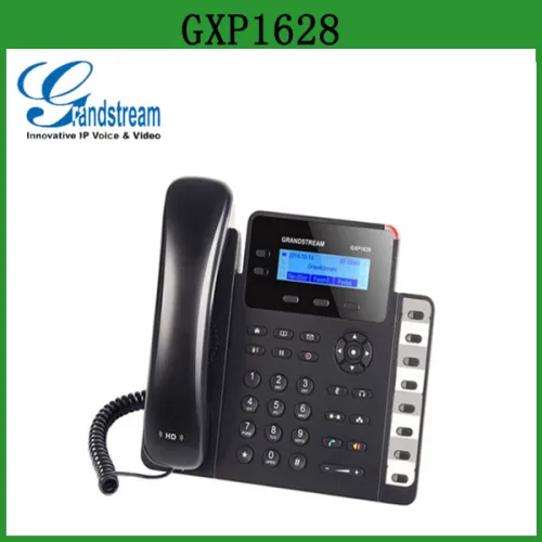 Grandstream Gigabit Enterprise Ip Phone Gxp1628 2 Sip 3-way Conference ...