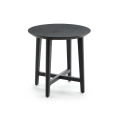 Small round wooden table