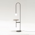 Floor Lamp With Table Standing Designer Standing Lamp