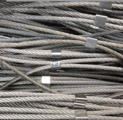 flexible cable stainless steel rope mesh