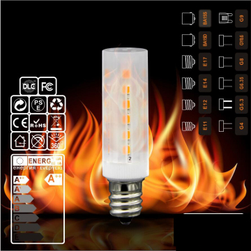 LED Flame Effect Flickering Fire Light Bulbs