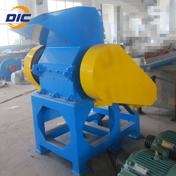 waste rubber recycling crusher machiney