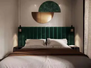Modern bedroom furniture king-size bed frame sleeping bed