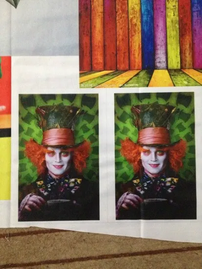 100% double through textile printable popular flag fabric S+C