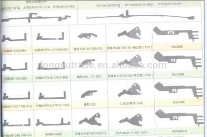 Jacks for stoll computerised flat knitting machine