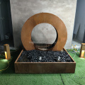 Corten Steel Water Feature/Fountain with Water Reservoir