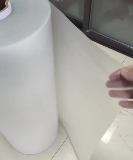 13mic soft pvc white translucent for urine bag