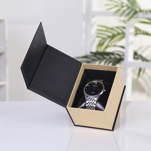 Custom cardboard paper single watch packaging box