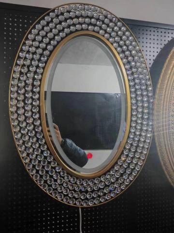 4mm 5mm Silver Glass LED Mirror