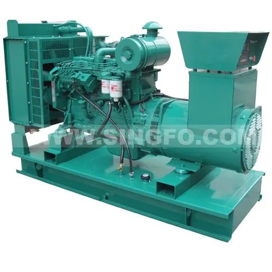 200KVA Singfo brand open type diesel generator with high quality