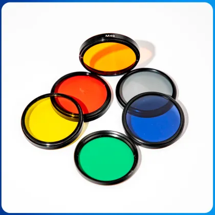 OEM optical longpass Orange glass filter OG550 hoya