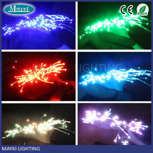 Hot sale 0.5mm PMMA end lit optical fiber cable for ceiling starry star using