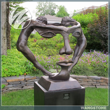 Life size abstract nude figure sculpture