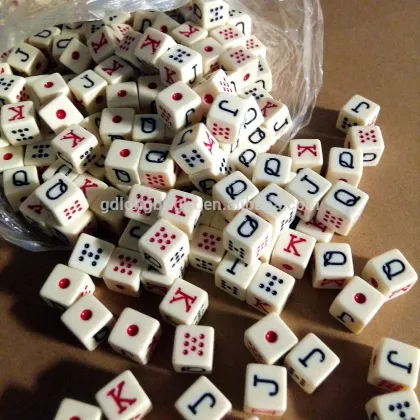 Plastic Poker Dice / Plastic Poker