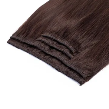 Best Quality Wholesale Virgin Hair Dropship Russian Cuticle Remy Hair  Clip in Virgin Hair Extensions