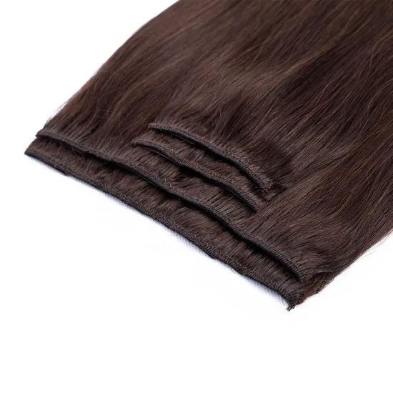 Best Quality Wholesale Virgin Hair Dropship Russian Cuticle Remy Hair  Clip in Virgin Hair Extensions