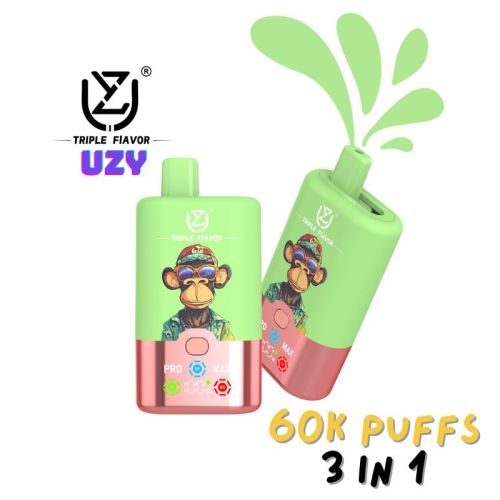 UZY Triple 60k Puff Vape Pod Multiple Flavors