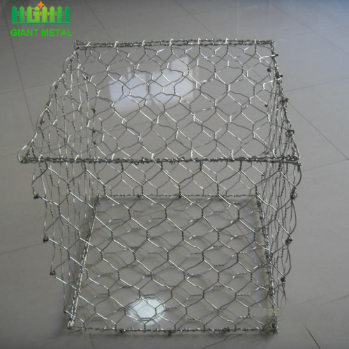 Galvanized gabion stone cage wire mesh