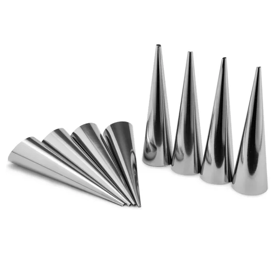 Cone-Shaped Stainless Steel Tube Mold for Conch Bread