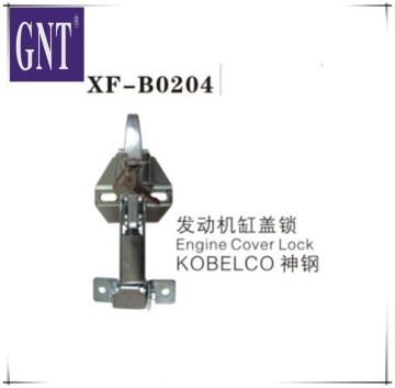 sk200-6 Excavator engine cover lock