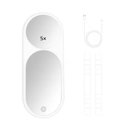 Customize Logo Lumineux Maquillage Miroir: LED Makeup Mirror for Car