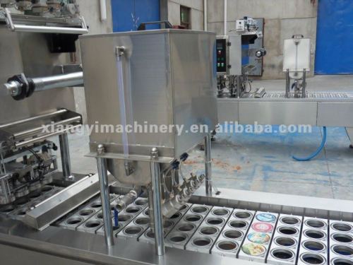 jelly cup filling and sealing machine