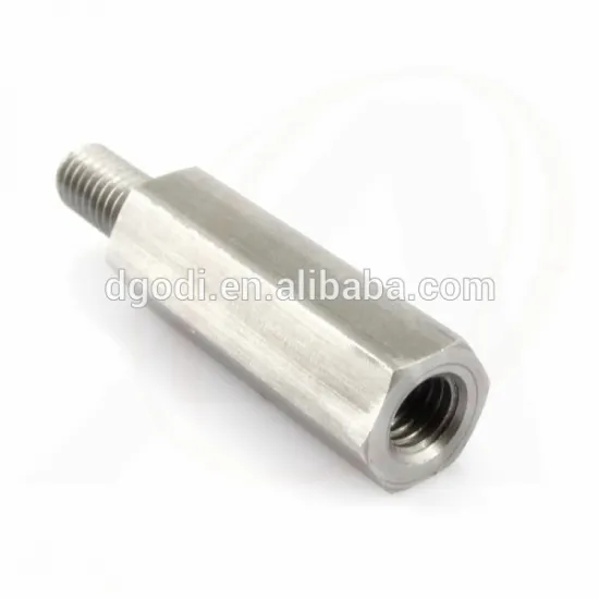 Male and female connector bolt and eye bolt