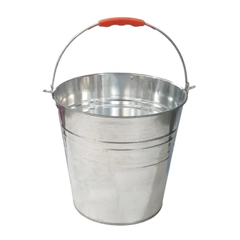 IMPA 174127 10L Galvanized Metal Mop Bucket with Carry Handle: Cleaning Supplies Product