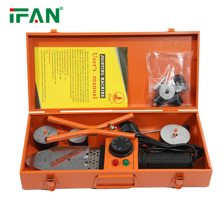 Professional Ifan Plastic Pipe Welder Machine for Thermofusion and Butt Fusion PPR Pipe Welding