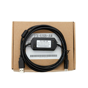 Kabel Pemrograman USB FX-USB-AW untuk Seri 3SA PLC FX3UC FX3G FX3U 3SA